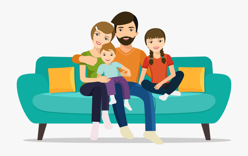 family-on-sofa