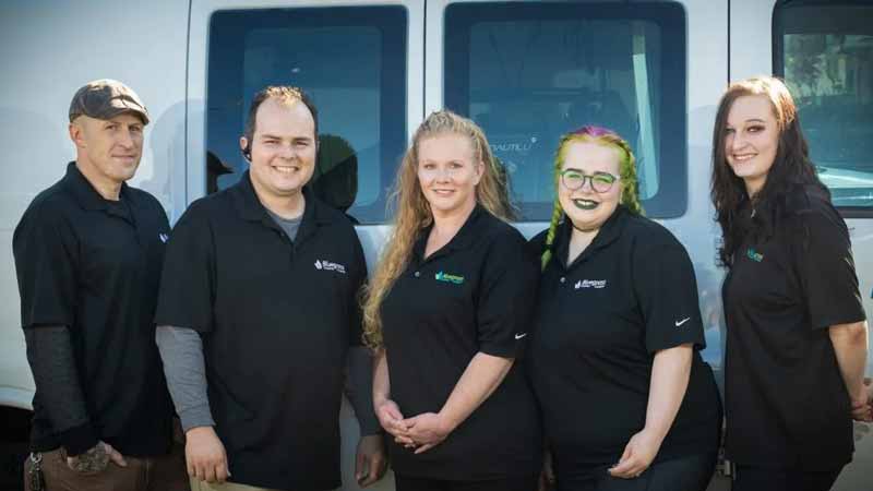 Why Choose Us 1 lexington carpet cleaning team